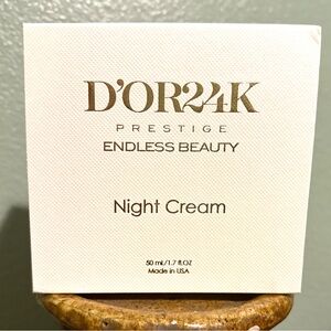 D’OR24k Prestige skin night care. This Endless Beauty Night Cream is a luxurious